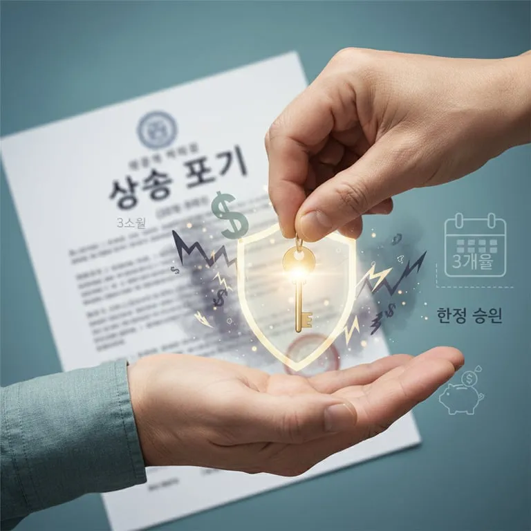 상속 포기 한정 승인 차이점 및 신청 기간 비용, 부모님 빚 대물림 방지 절차와 특별 한정 승인