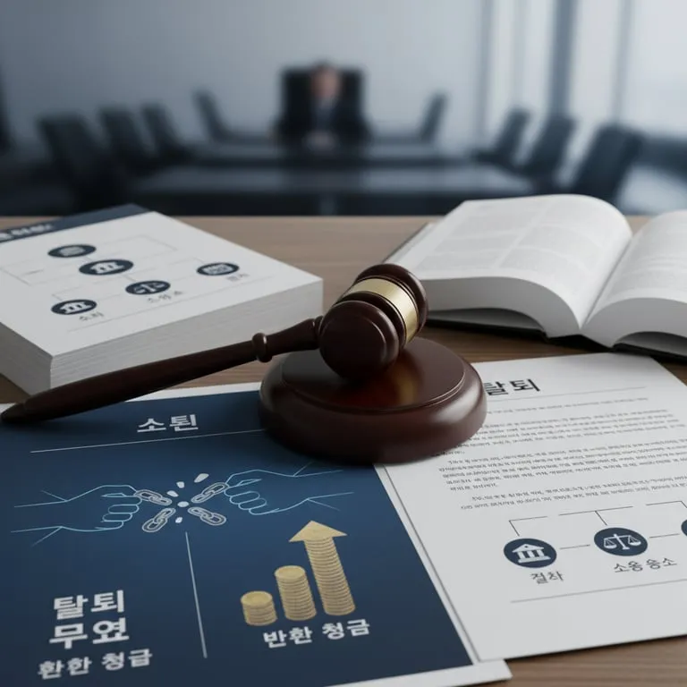 지역 주택 조합 탈퇴 환불 소송 승소 판례 분석, 가입 계약서 무효 사유와 납입금 반환 청구 절차