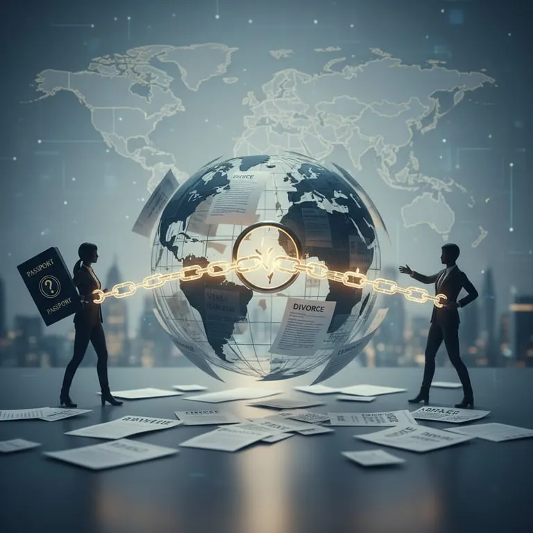 국제 이혼 절차 및 외국인 배우자 체류 자격 문제, 혼인 무효 소송과 이혼 신고서 작성 시 주의사항