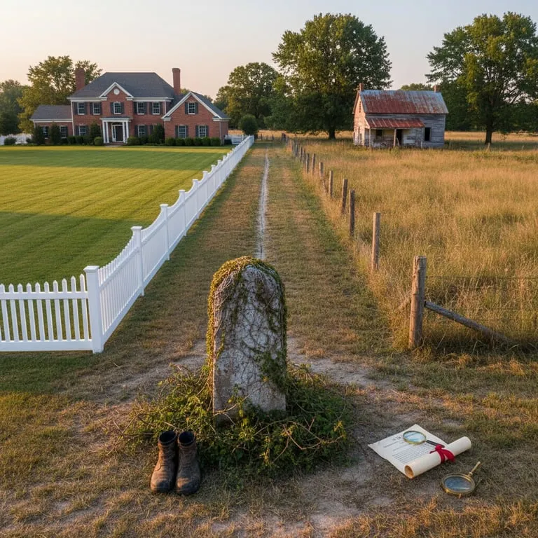 부동산 점유 취득 시효 완성 요건 및 소유권 이전, 20년 점유 자주 점유 입증과 경계 침범 분쟁